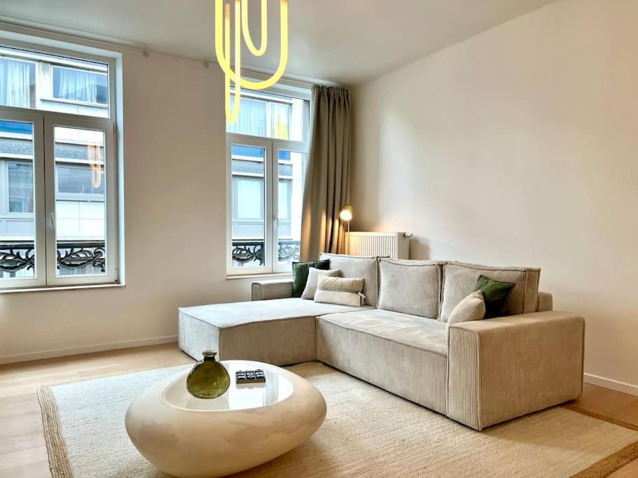 Duplex Chic Et Spacieux - Hypercentre Liege Exterior photo
