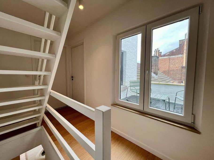 Duplex Chic Et Spacieux - Hypercentre Liege Exterior photo