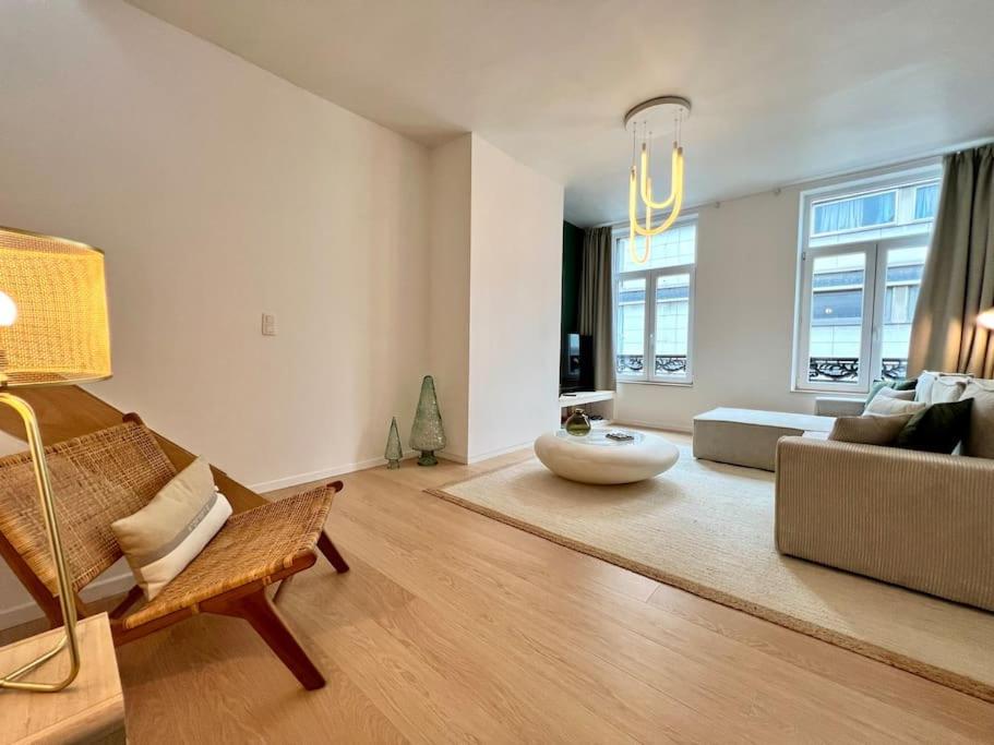 Duplex Chic Et Spacieux - Hypercentre Liege Exterior photo