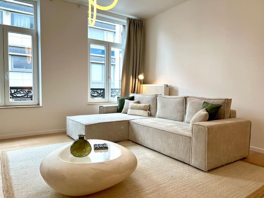 Duplex Chic Et Spacieux - Hypercentre Liege Exterior photo