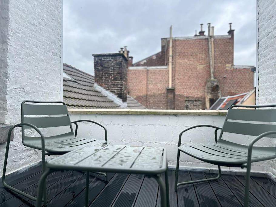 Duplex Chic Et Spacieux - Hypercentre Liege Exterior photo
