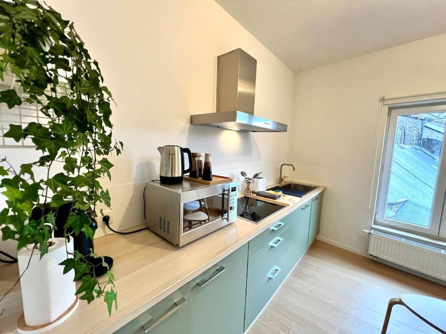 Duplex Chic Et Spacieux - Hypercentre Liege Exterior photo